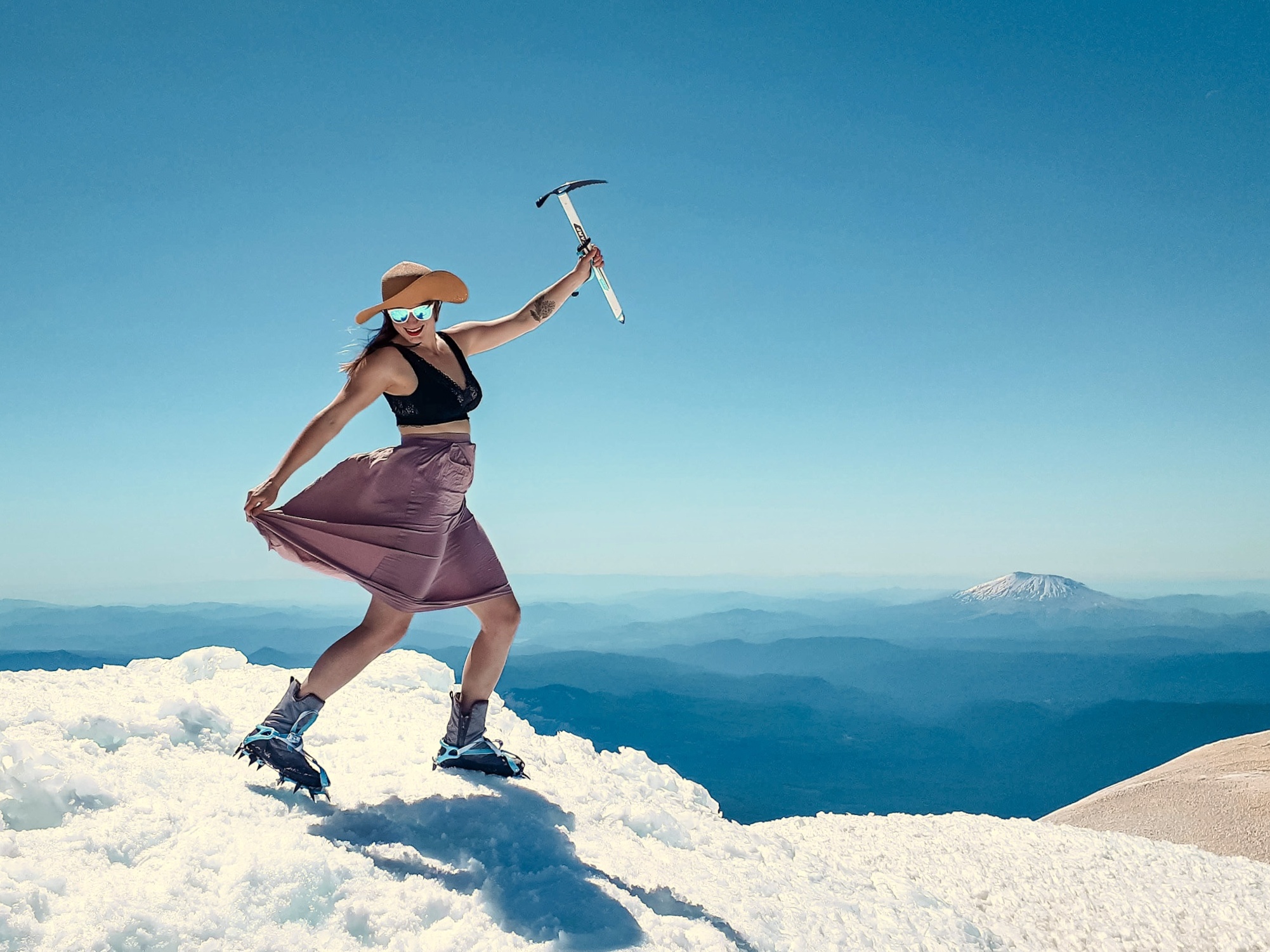 Woman Mountaineer