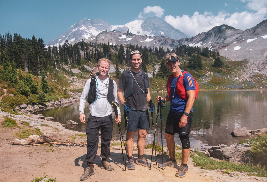 Runners on the Wonderland Trail